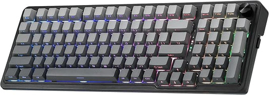 Redragon K686 PRO 98 Keys Wireless Gasket RGB Gaming Keyboard, 3-Mode PBT by REDRAGON