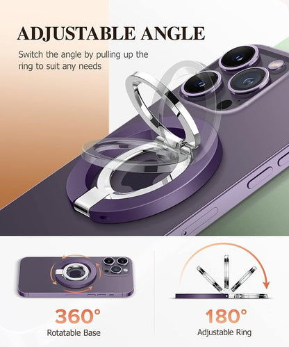 GVIEWIN Magnetic Phone Ring Holder, Compatible - Image 3