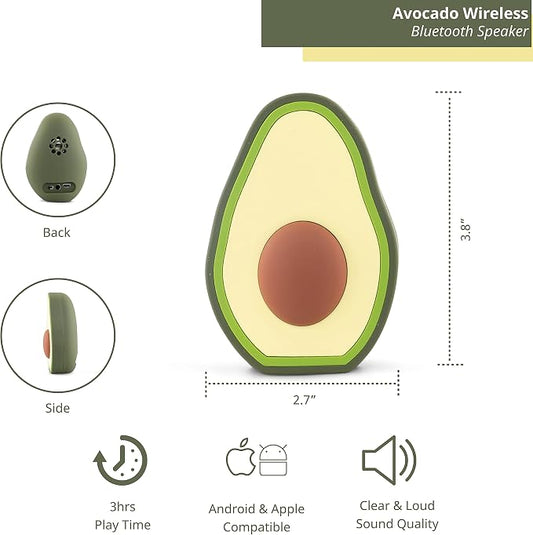 Avocado Bluetooth Wireless Speaker, Animal Design - Image 2