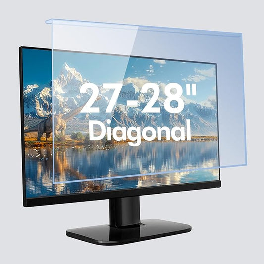 27-28 Inch Blue Light Filter for Computer Monitor, Computer Screen Blue Light by BSPROTE