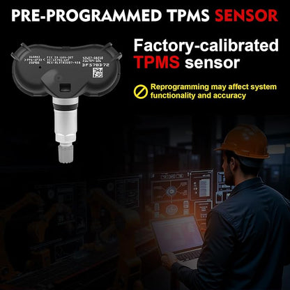 Pre-Programmed 315MHz TPMS Sensor for:-Toyota Tundra 2007-2020, Sequoia - Image 5