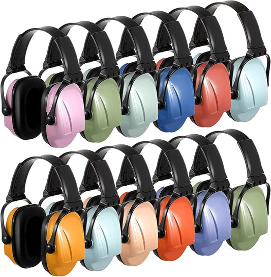 Amylove 12 Pcs Kids Ear Protection Noise Cancelling Headphones Ear Muffs Bulk by Amylove