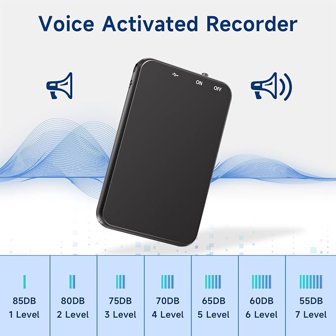 1536Kbps Digital Voice Recorder, - Image 3