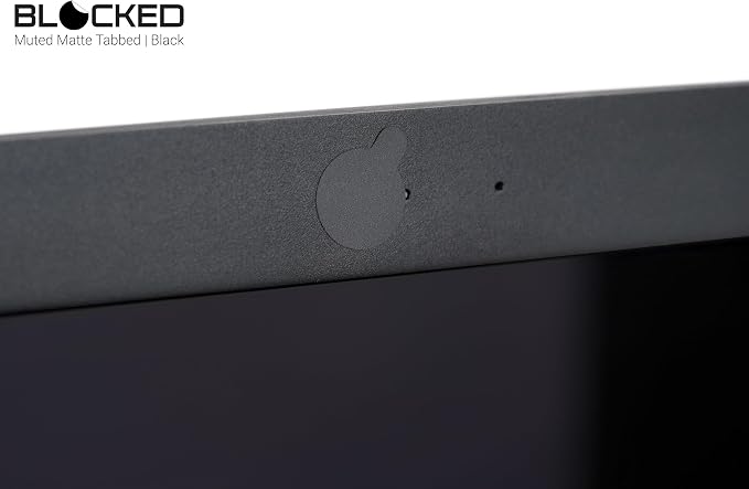 BLOCKED Stackable Webcam/Camera Vinyl Covers | 456 Low-Tack Restickable Webcam - Image 7