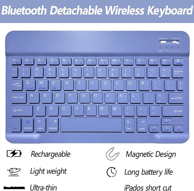 Keyboard Case for iPad 11th 10th Generation - Image 4