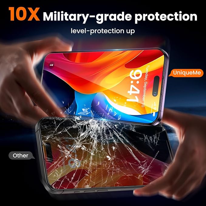 UniqueMe for iPhone 14 Pro Screen Protector - Image 3