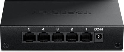 TRENDnet 5-Port 2.5Gb Switch, 5 x 2.5G RJ45 Ports, 25Gbps Switching Capacity - Image 2