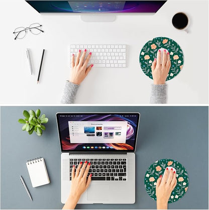 ITNRSIIET Mouse Pad Non-Slip Rubber Base Smooth Surface Stitched Edges - Image 2