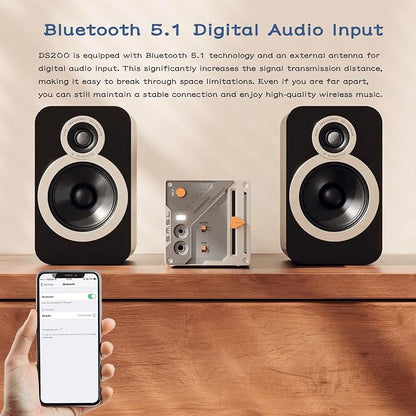 SMSL DS200 Headphone Amp DAC Bluetooth 5.1 Dual CS43131 Chip DAC Amp - Image 7