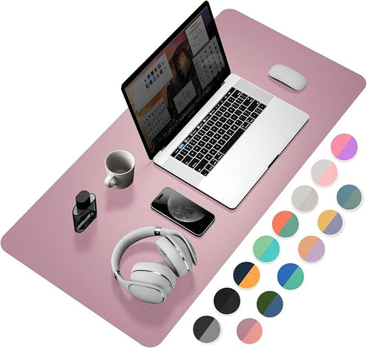 YSAGi Desk Mat, 35.4" x 17" Waterproof Laptop Leather Pad Protector, Large by YSAGi