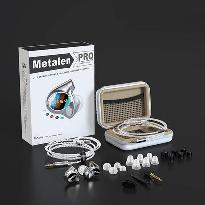BASN Metalen PRO 4 Drivers in-Ear Monitors Headphones - Image 6