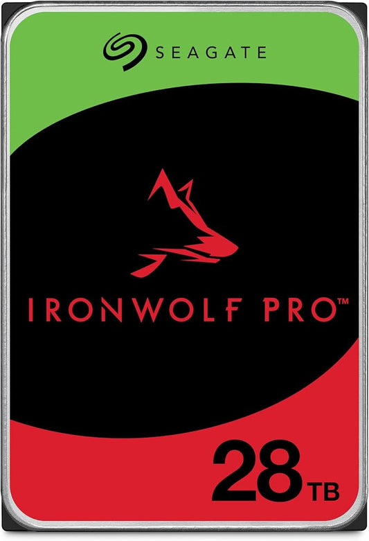Seagate IronWolf Pro 28TB Enterprise NAS Internal HDD Hard Drive – CMR 3.5 Inch by Seagate