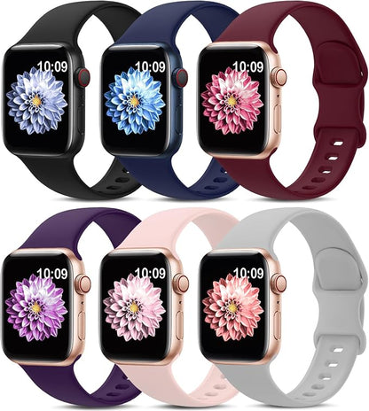 6 Pack Sport Bands Compatible by AMSKY