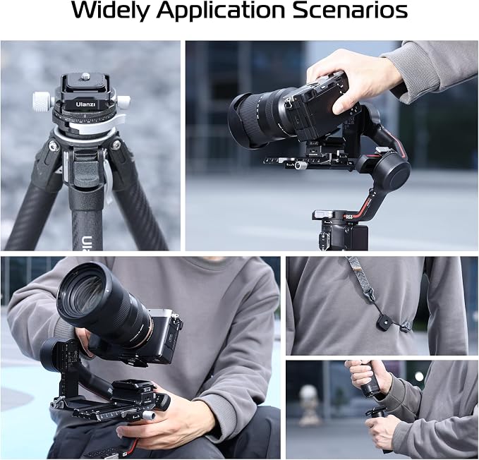 ULANZI UKA01 Quick Release Plate Kit, Arcac/F38 Interface Camera Quick Release - Image 4