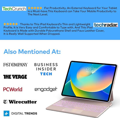 Keyboard Case for iPad Air 11-inch & iPad Pro 11 inch – Magic-Style Magnetic - Image 6
