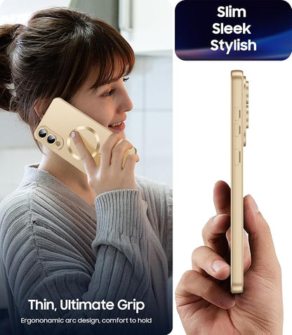 Magnetic for Samsung Galaxy S25 Edge Case Slim Soft Silicone Bumper Shockproof - Image 6