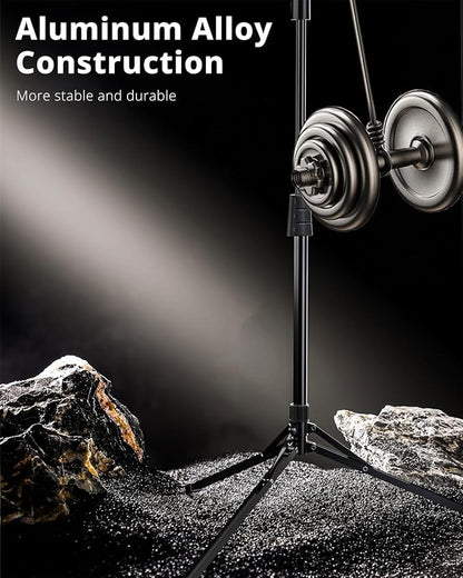 UBeesize 10" LED Light with 62" Tripod Stand, Phone Holder & Remote - Image 4