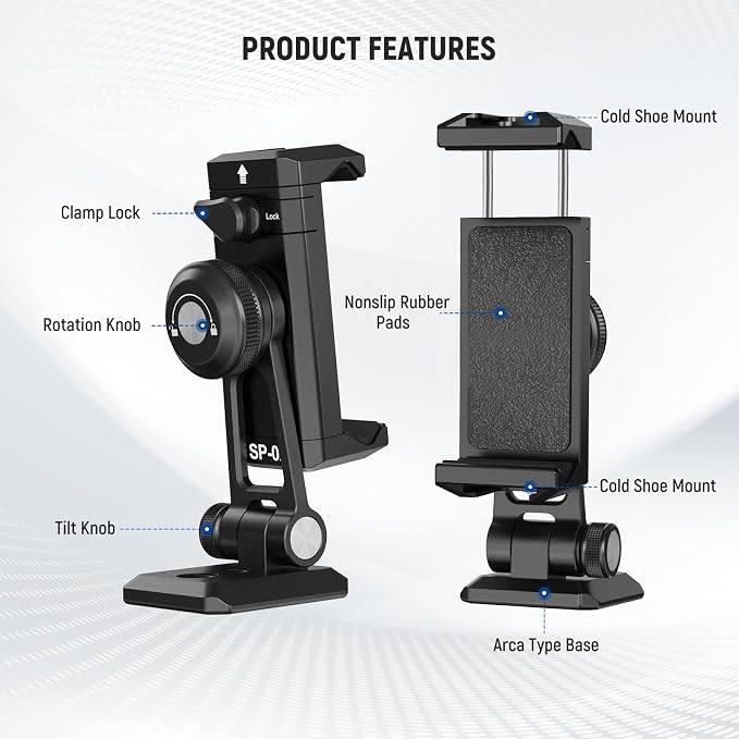 NEEWER SP-02 Phone Tripod Mount Adapter - Image 7