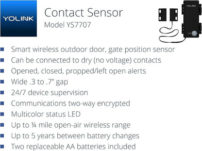 YoLink LoRa Smart Outdoor Contact Sensor & SpeakerHub Starter Kit: SpeakerHub - Image 3