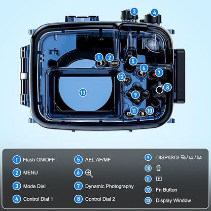 Sea frogs Waterproof Camera Housing Compatible - Image 6