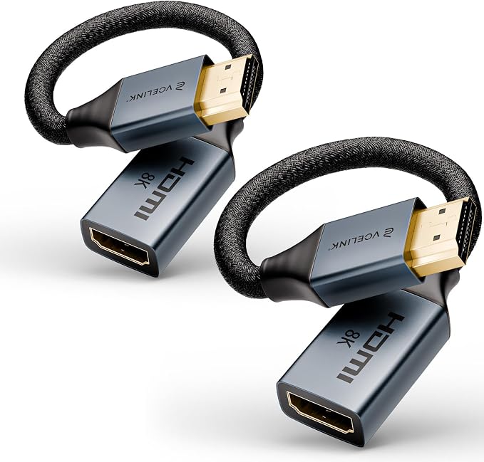 8K Short HDMI Extender Cable 0.6 FT Ideal by VCELINK
