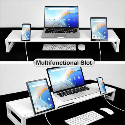 Dual Monitor Stand Riser – 36-Inch Computer Monitor Stand - Image 4
