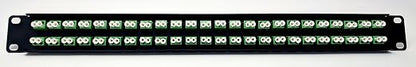 1U 48port High Density Patch Panel, Loaded - Image 3
