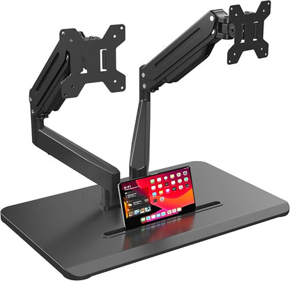 suptek Dual Monitor Mount Gas Spring Monitor Arm Desk Stand by suptek