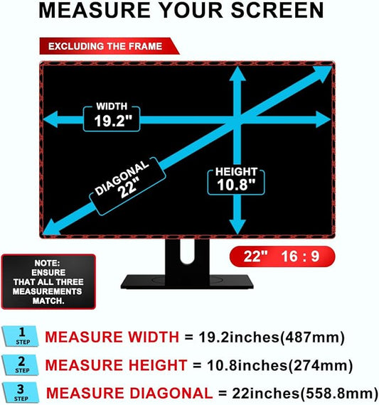 22 inch Computer Privacy Screen Filter - Image 2