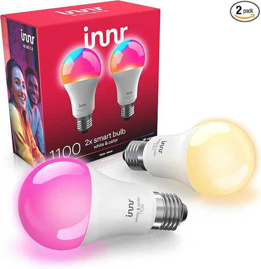 innr Zigbee A19 Smart Bulb, Works by innr