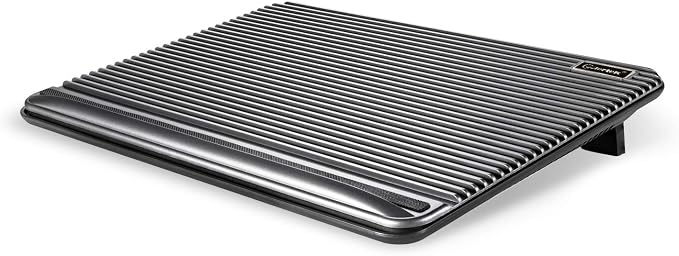 Laptop Cooling Pad, Coolertek USB Powered Laptop Cooler, 2 Blue Silent Big Fans by Coolertek