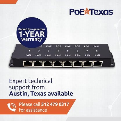 PoE Texas 8 Port Injector - Image 7