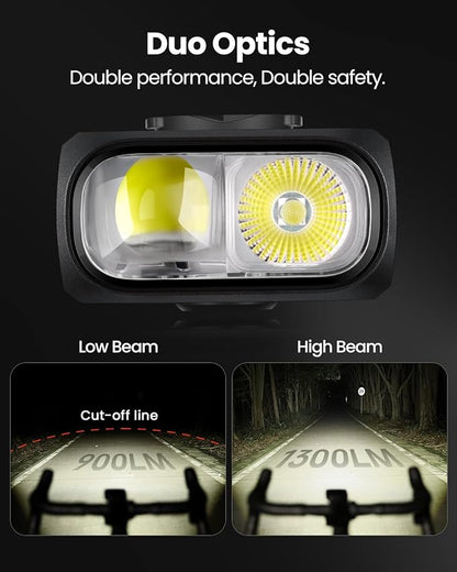 Magicshine HORI1300S Bike Headlight, Compatible - Image 2