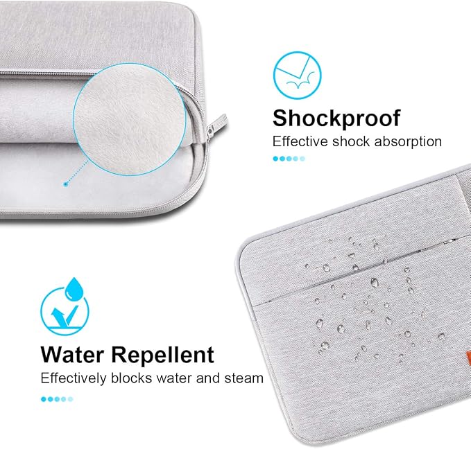 Lacdo Laptop Sleeve Case for 14 inch New MacBook Pro M4/M3/M2/M1 Chips Pro Max - Image 3