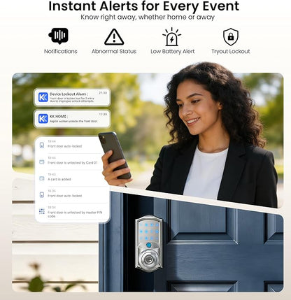 Veise VE028 Built-in Wi-Fi Smart Lock - Image 12