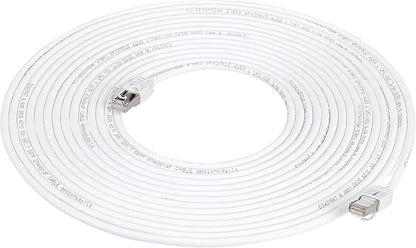Amazon Basics RJ45 Cat 7 Ethernet Patch Internet Cable, 10 Gbps High-Speed by AmazonBasics