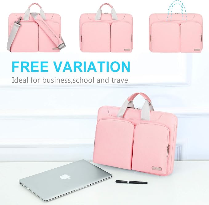 Lacdo 360° Protective Laptop Shoulder Bag - Image 5