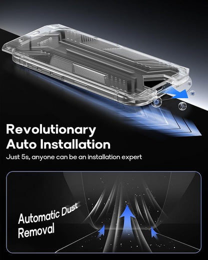 3 Pack for iPhone 12 Pro Max Tempered Glass Screen Protector:9H+ Durable - Image 2