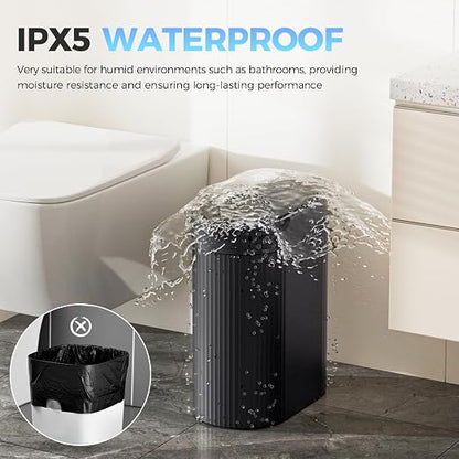 jinligogo 2 Pack 5 Gallon Bathroom Trash Can - Image 4
