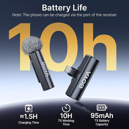 BOYA BOYALINK 2 A1 Wireless Lavalier Microphone - Image 9