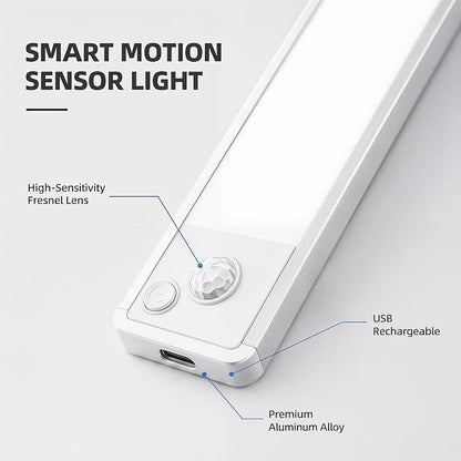Under Cabinet Motion Sensor Lighting: 12 Inch Dimmable Rechargeable Lights - Image 5