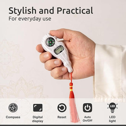 Digital Finger Tasbih with Compass & Night Light - Image 4