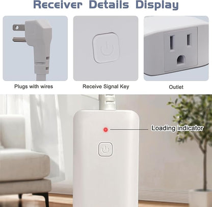 DIGITEN Wireless Thermostat Outlet Temperature Controlled Outlet - Image 3