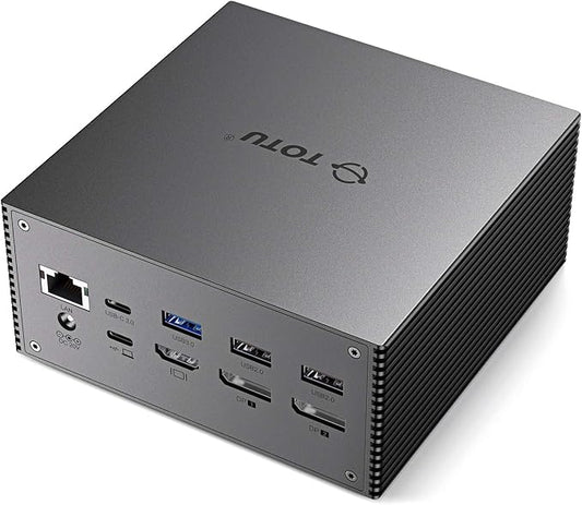 TOTU Upgraded Universal USB-C 4K Triple Display Docking Station by TOTU