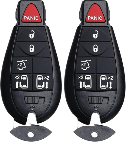 MechanMagic Key Fob Replacement Keyless Entry Remote Control Fits - Image 6