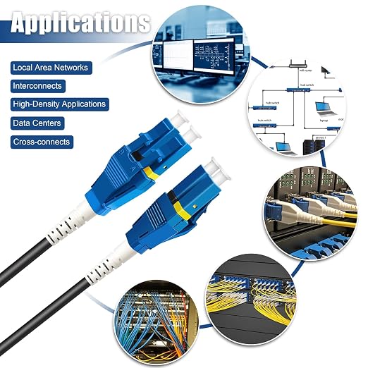 50-Pack - 3m Uniboot LC to LC Armored Fiber Patch Cable, Singlemode 9/125um - Image 6