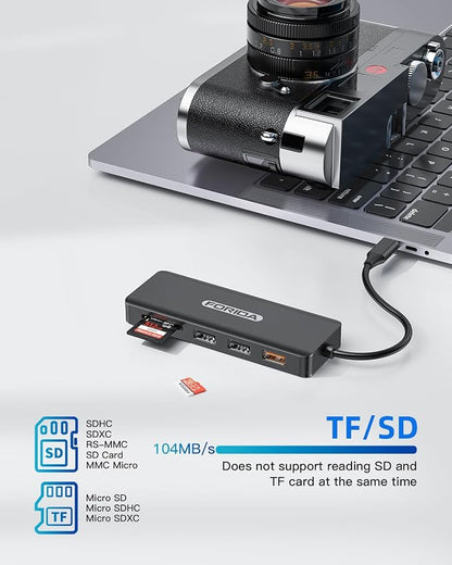 USB C Hub, 7 Ports USB C MultiPort Adapter - Image 6