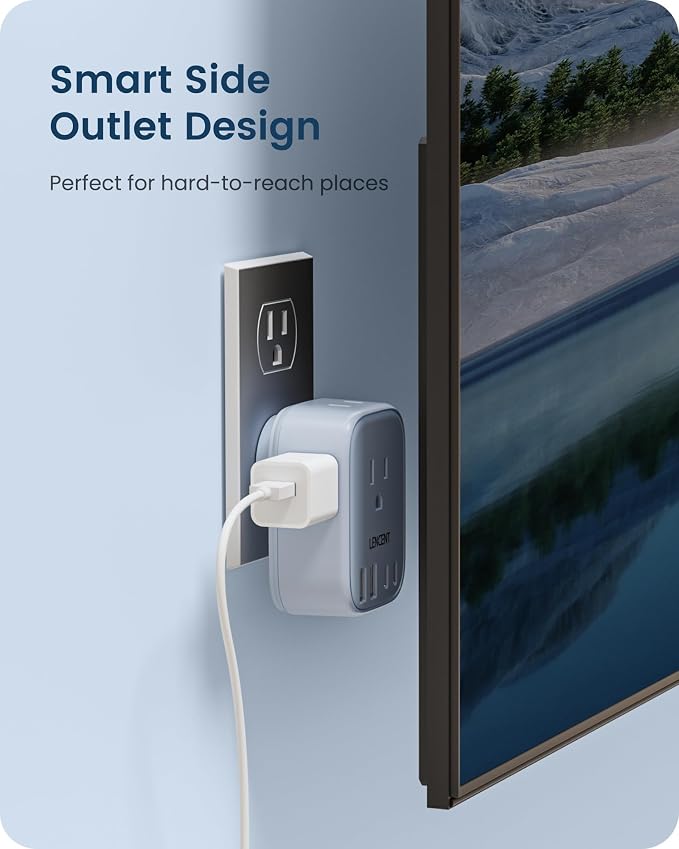 LENCENT Multi Plug Outlet Extender - Image 4