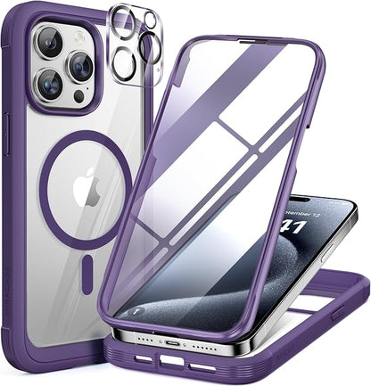 Miracase Magnetic for iPhone 12 Pro Max Case Full-Body Phone case by Miracase