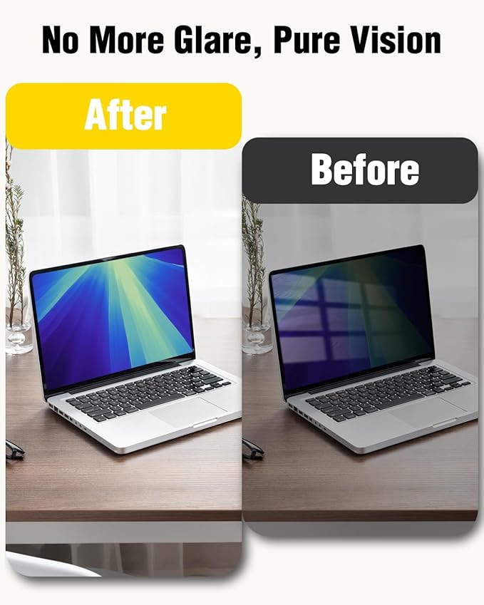 F FORITO Magnetic Privacy Screen Protector Compatible - Image 4